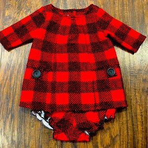 Holiday Dress With Adorable matching Bloomers 18months ❤️